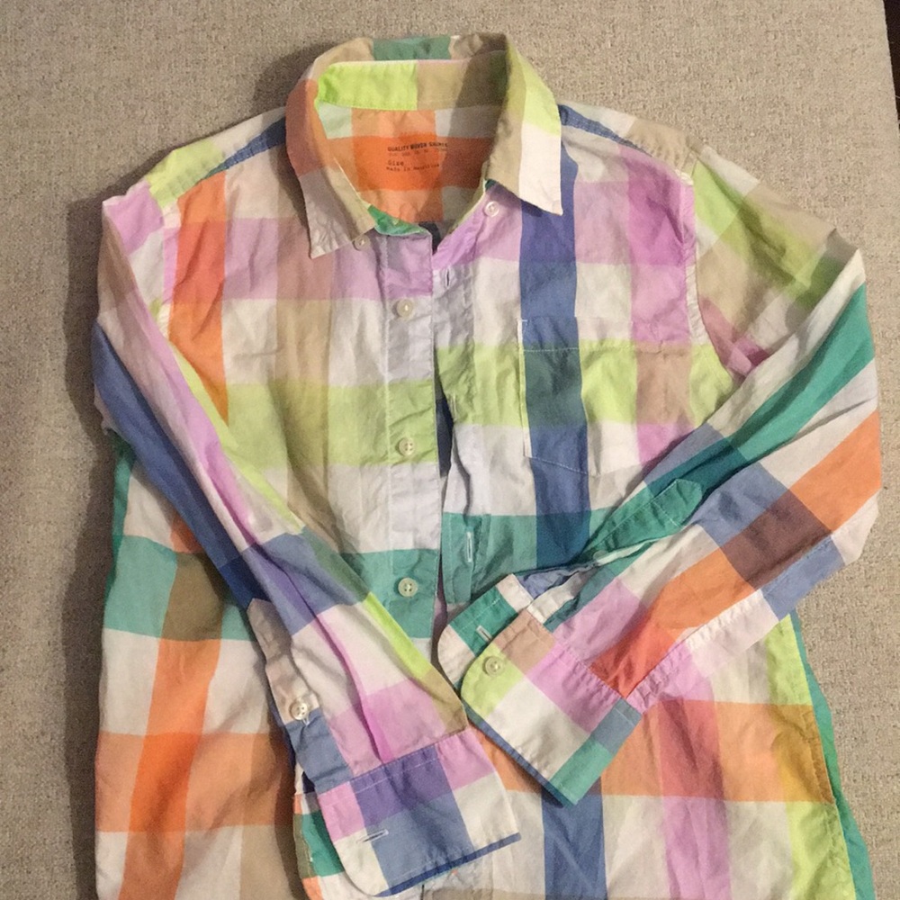 Boys Crewcuts EUC Button-Up 6-7